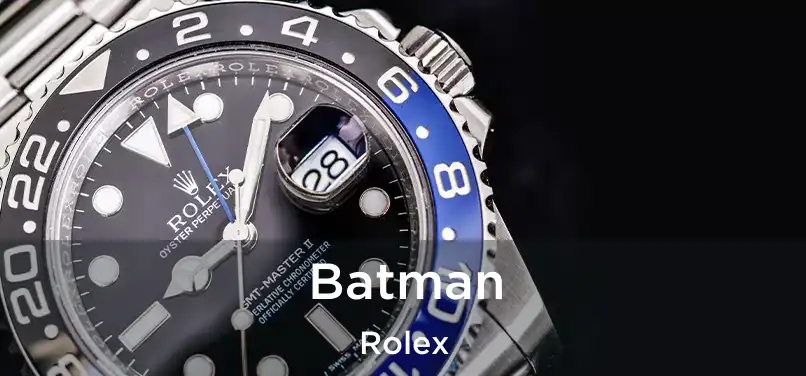  Batman Rolex